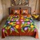One Set Bedsheet Hand Painted by Balinese Artisans